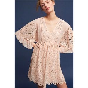 Anthropology Akemi & Kin Brooke Eyelet Dress
